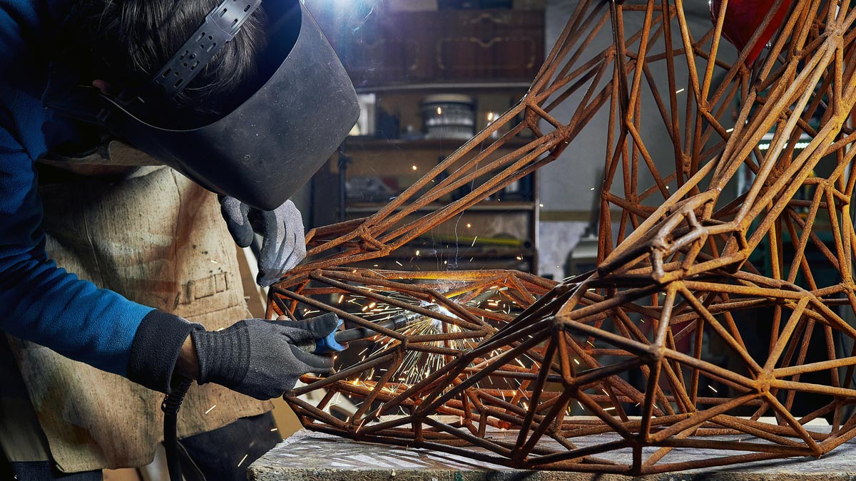 Metal Sculpture Welding West Michigan Fabricator